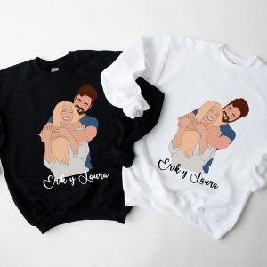 Sudadera cartoon para parejas