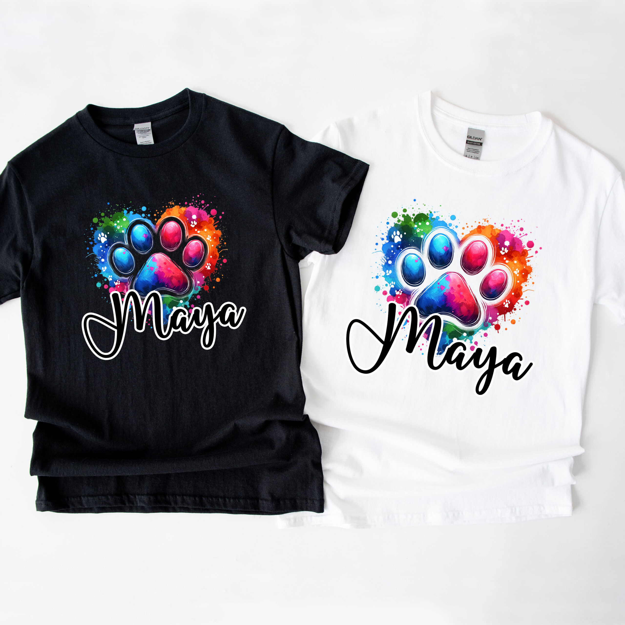 Camiseta patita multicolor - Imagen 3