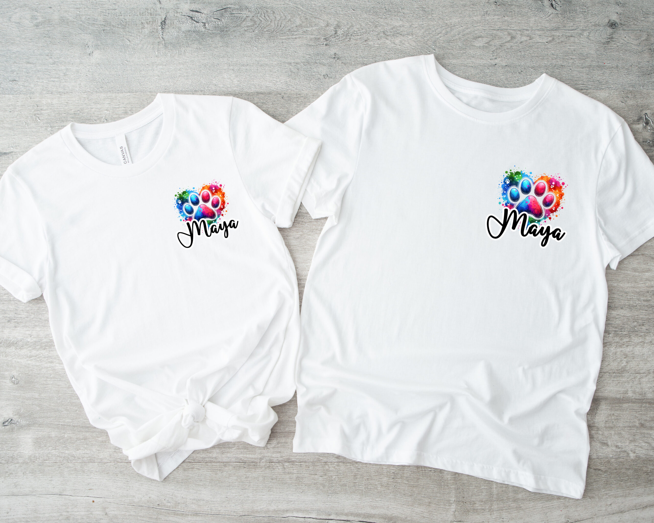 Camiseta patita multicolor - Imagen 6