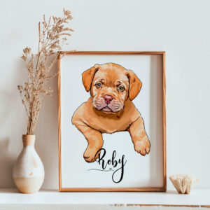 Lámina cartoon peludos