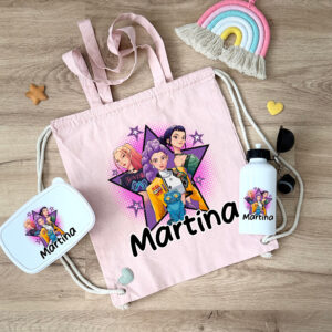 Mochila de tela saquito